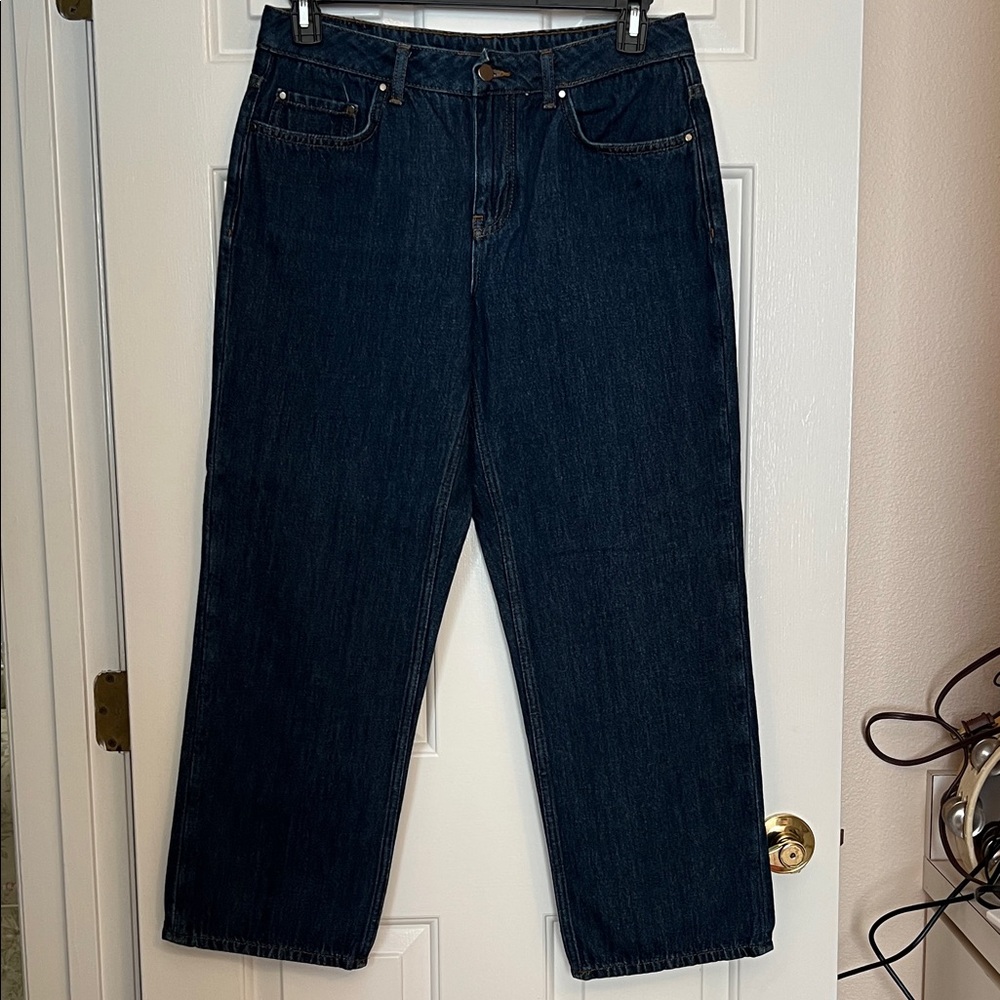 Topshop Boutique Dark Denim Jeans